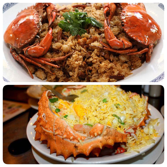 cuisine vietnamienne riz crabe